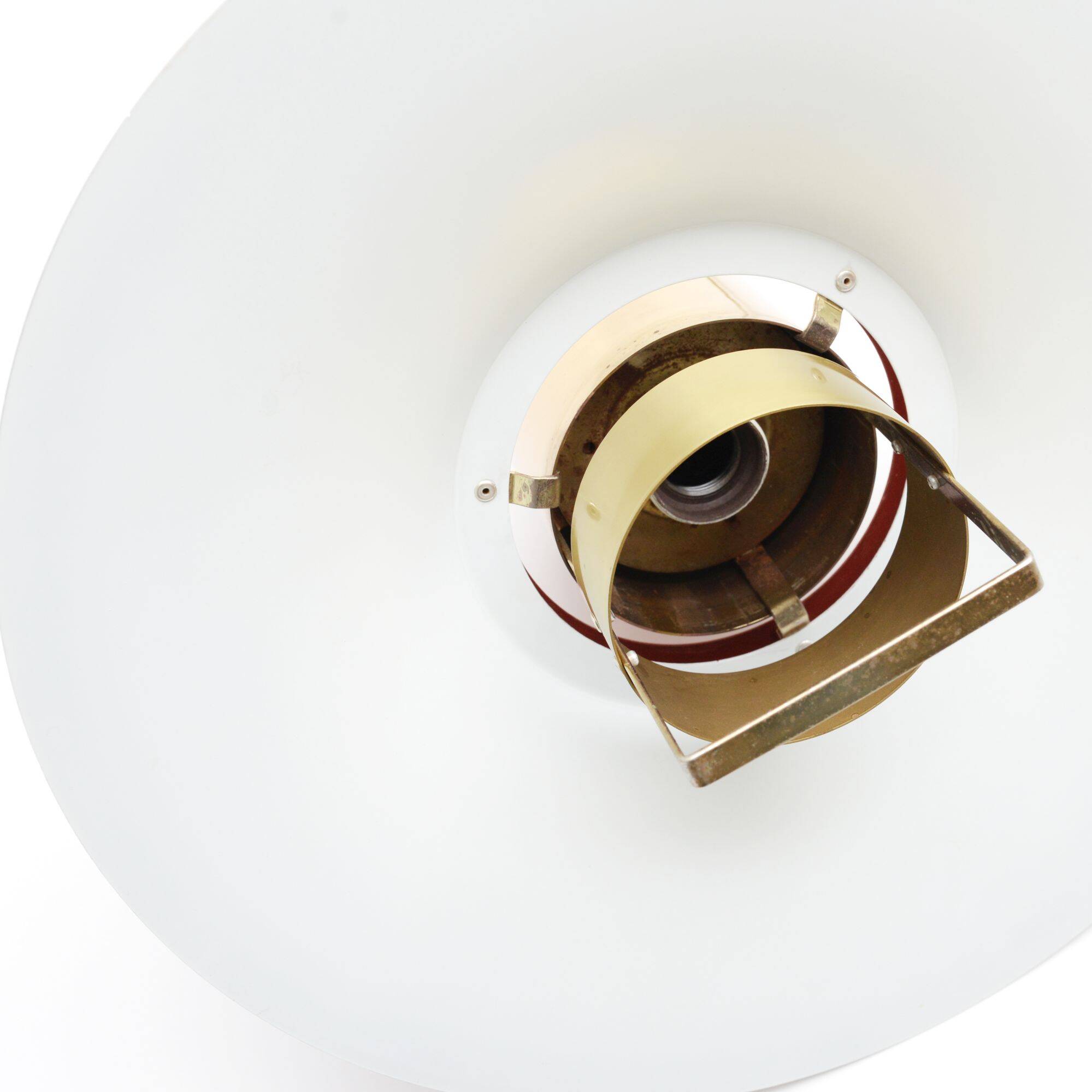 Burgundy Vitrika lamp, Denmark 1960s