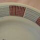 6 deep plates in earthenware from saint amand. scottish model.