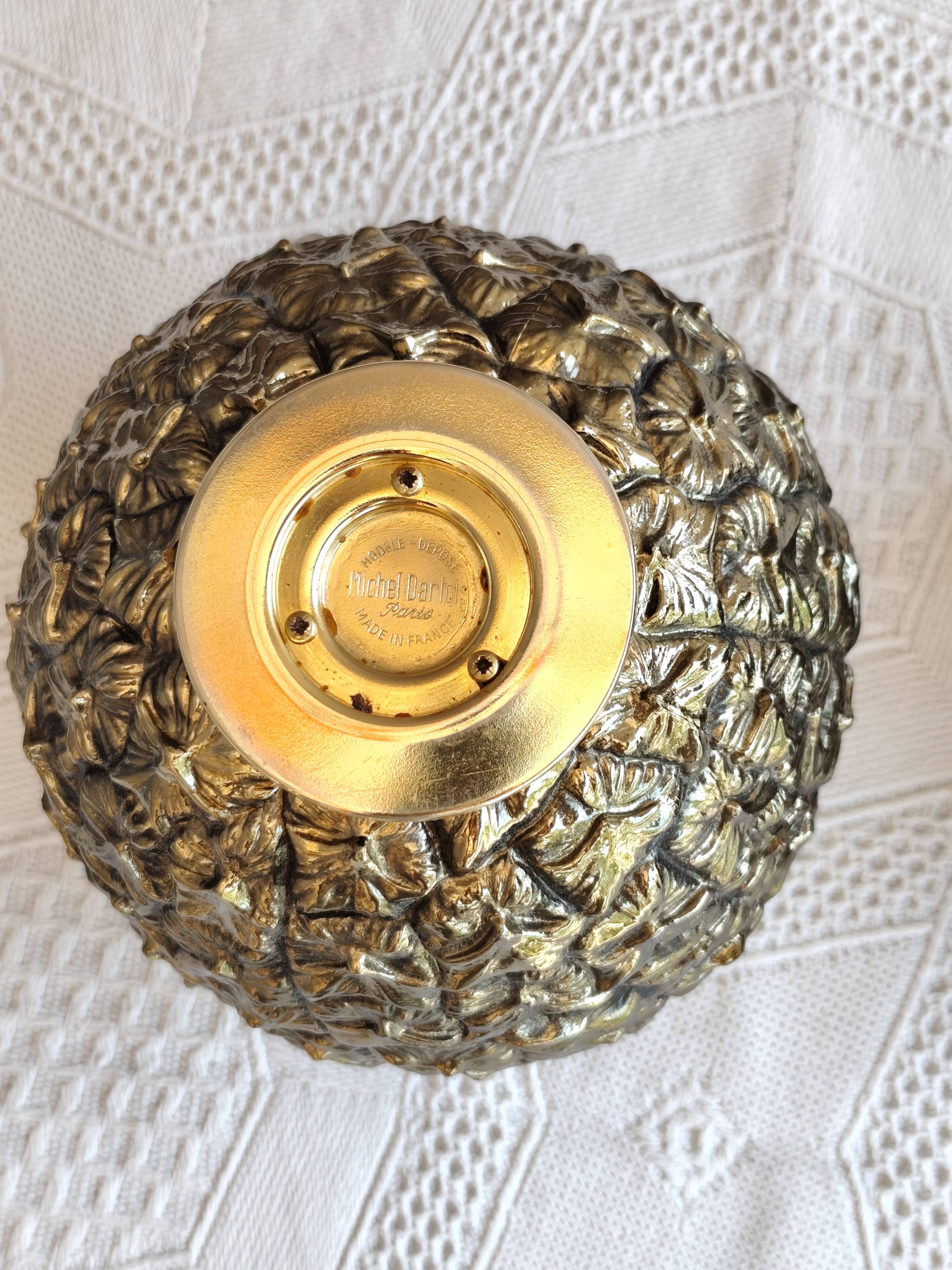 Signed vintage pineapple