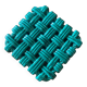 Woven ceramic trivet