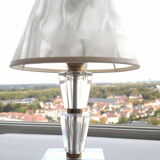Lamp art deco crystal cut