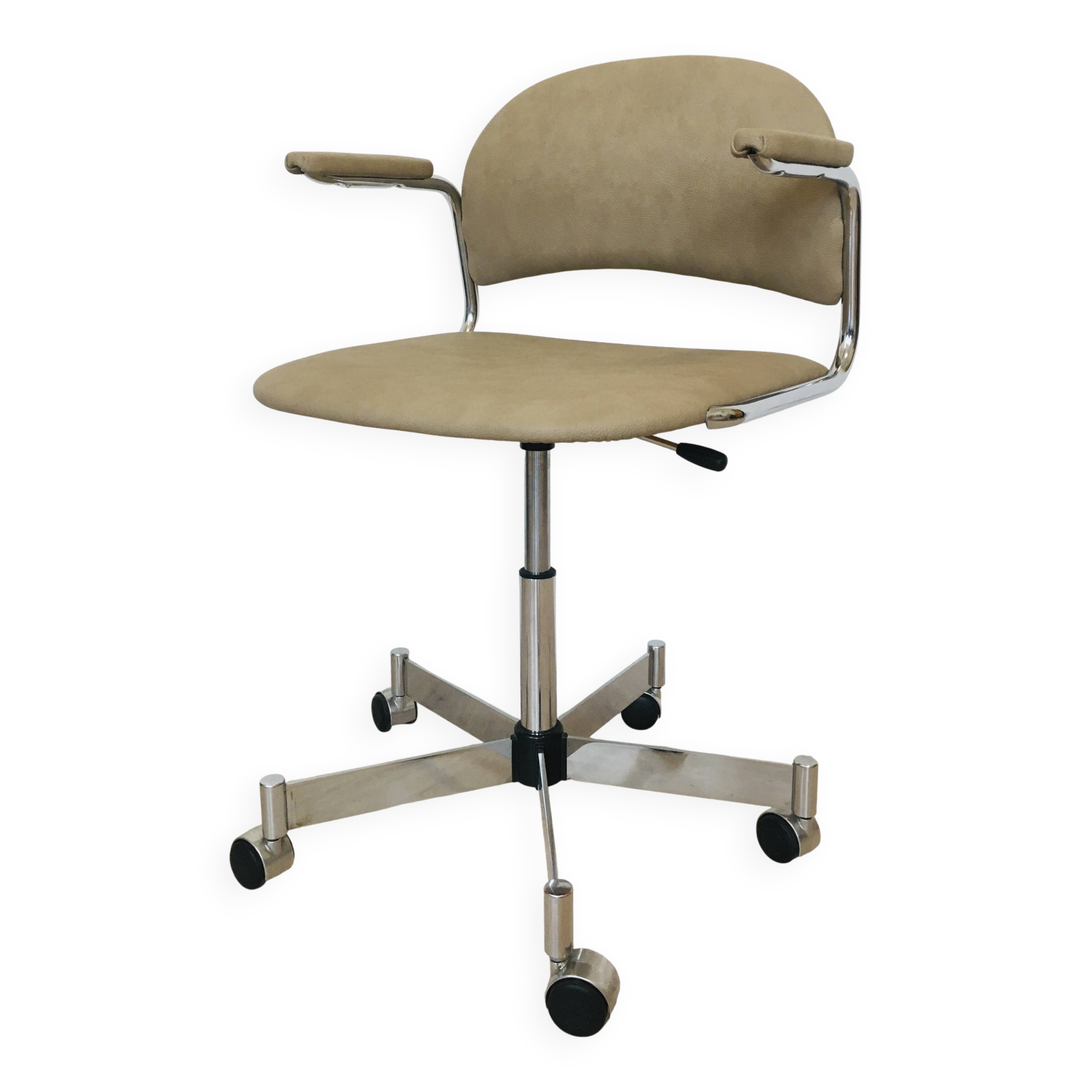 Fully Restored Kovona Desk Chair K-107, Czechoslovakia 1970’s
