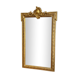 Ancient mirror gilded Louis Philippe Napoleon - 139x88cm