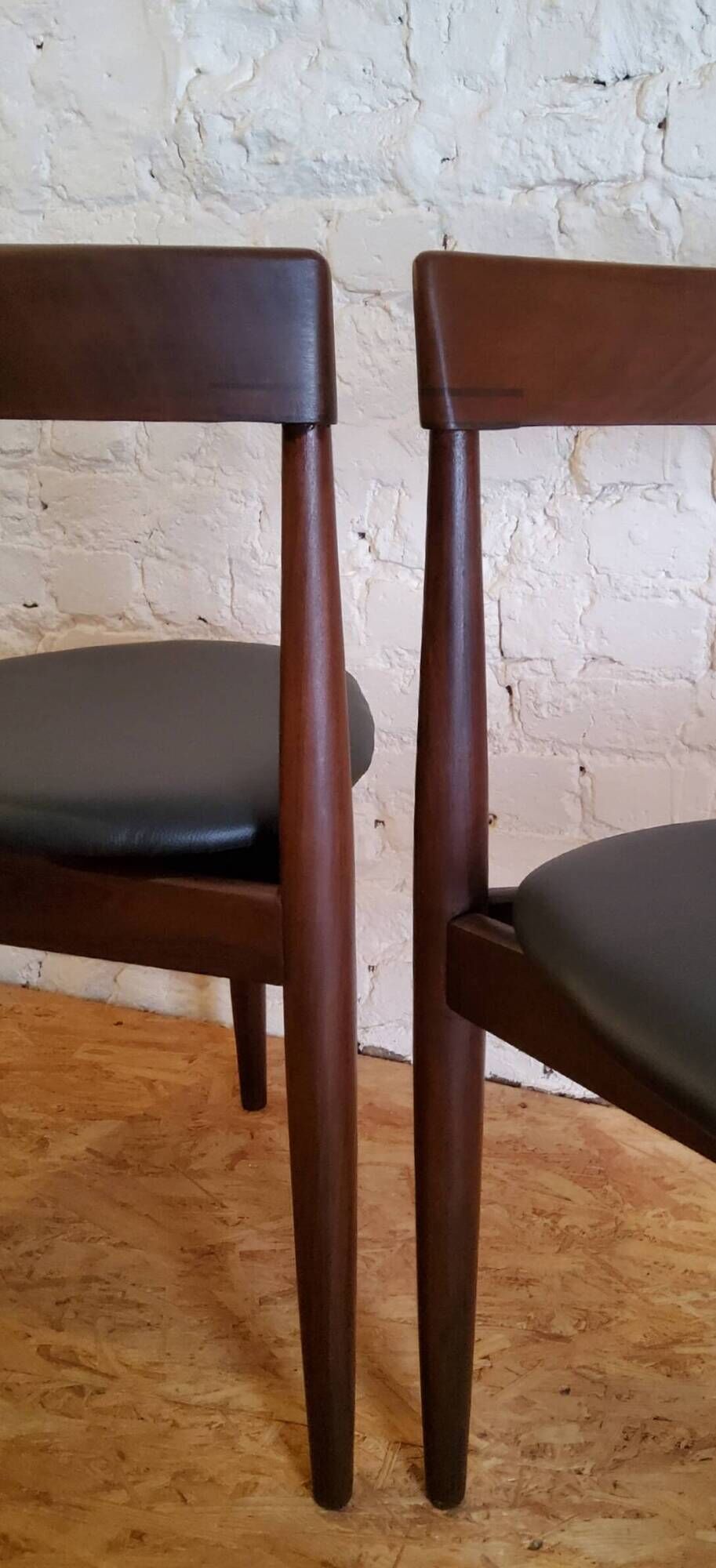 Danish Scandinavian table and chairs by Hans Olsen for Frem Røjle 1960