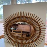 Rattan mirror 1968