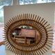 Rattan mirror 1968