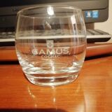 Set of 6 rounded cognac glasses (camus cognac)