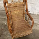Rattan armchair