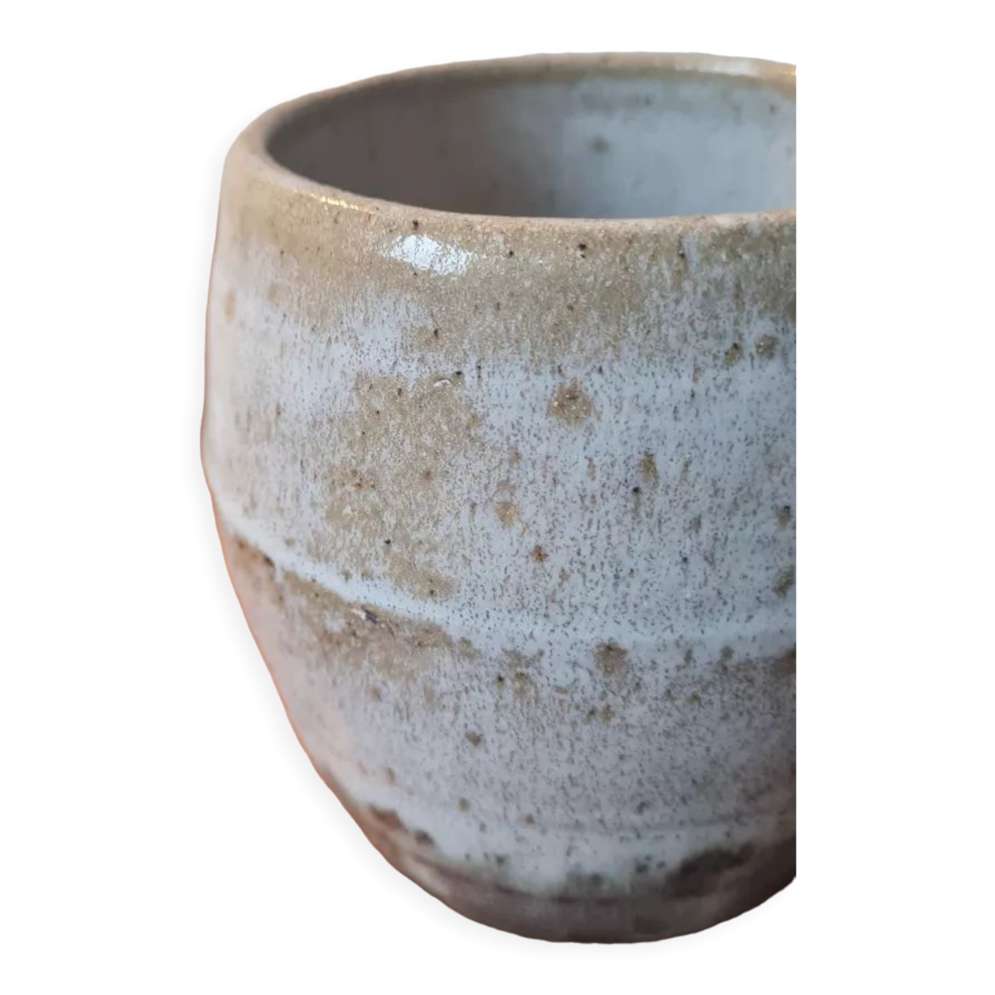 Glazed stoneware mugs