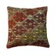 VINTAGE TURKISH KILIM CUSHION COVER , 45 X 45 CM