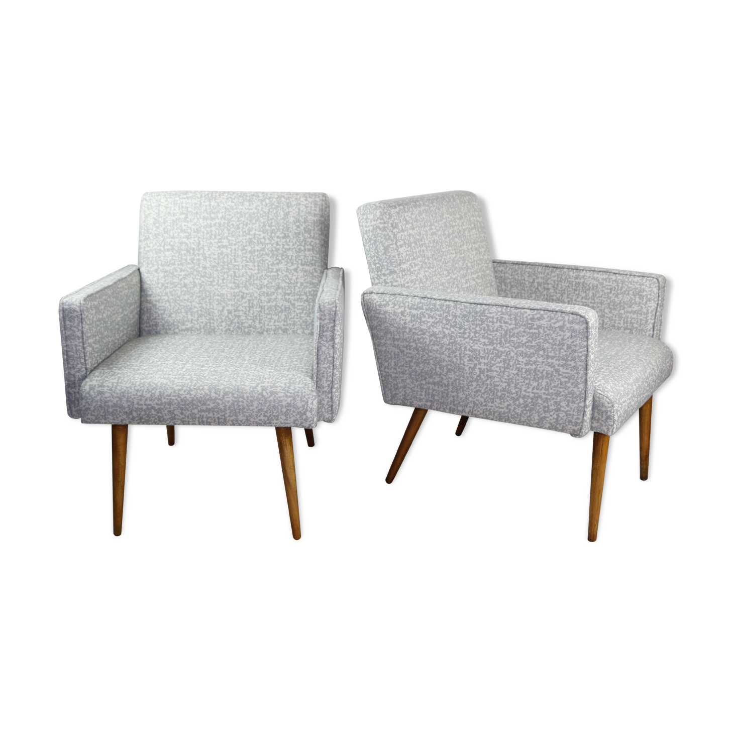 Paire de fauteuils vintage, années 1970