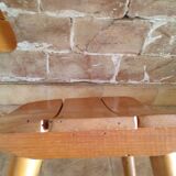 Children's chair Baumann a blades and curved wood Edition 1956