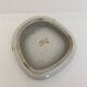 Paolo Traversi Ceramic & Gold Leaf Villari Tulip Plate Tray Vintage Italy 1