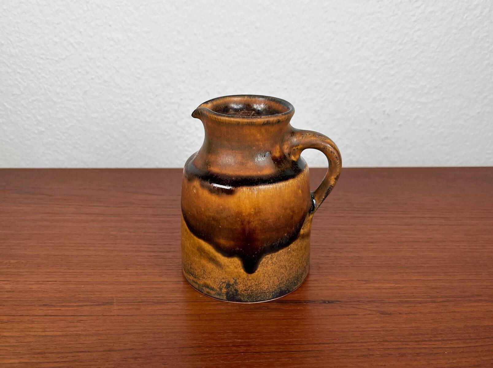 Studio Carafe Vase in German Ceramic from the Mid-Century by Otto Wichmann, 1960s