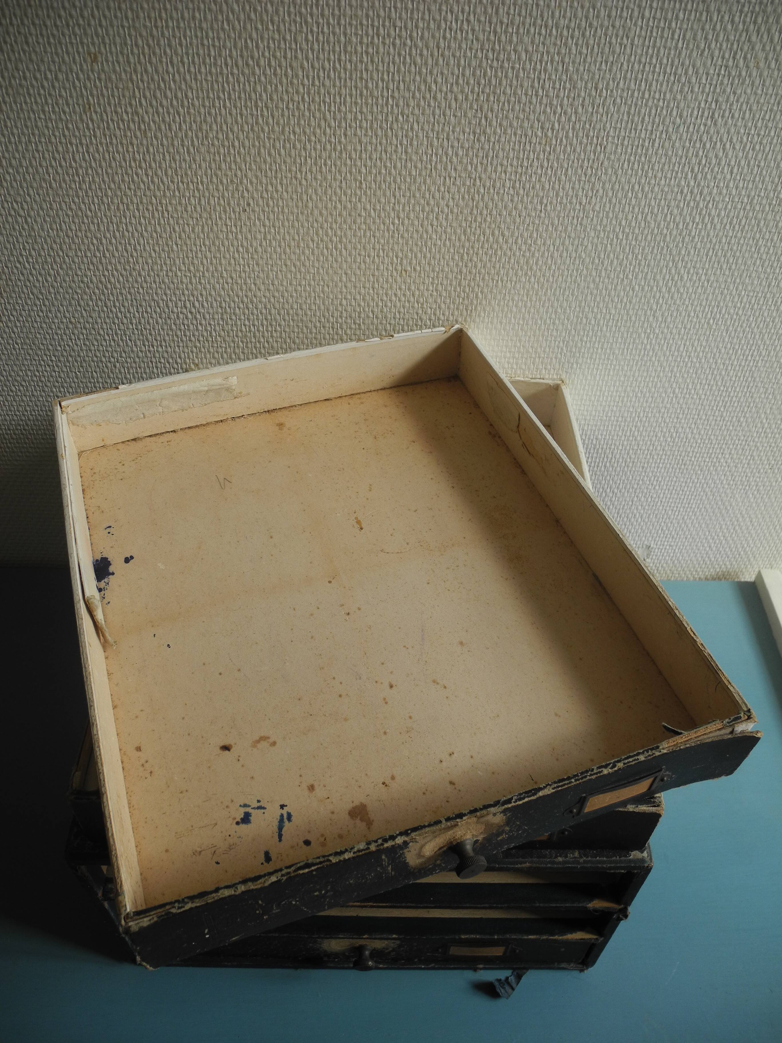 Antique haberdashery cabinet, LV Paris, JTPF