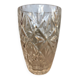 Vase en cristal taillé