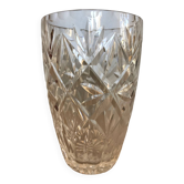 Small cut crystal vase