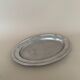 Vintage stainless steel serving tray: