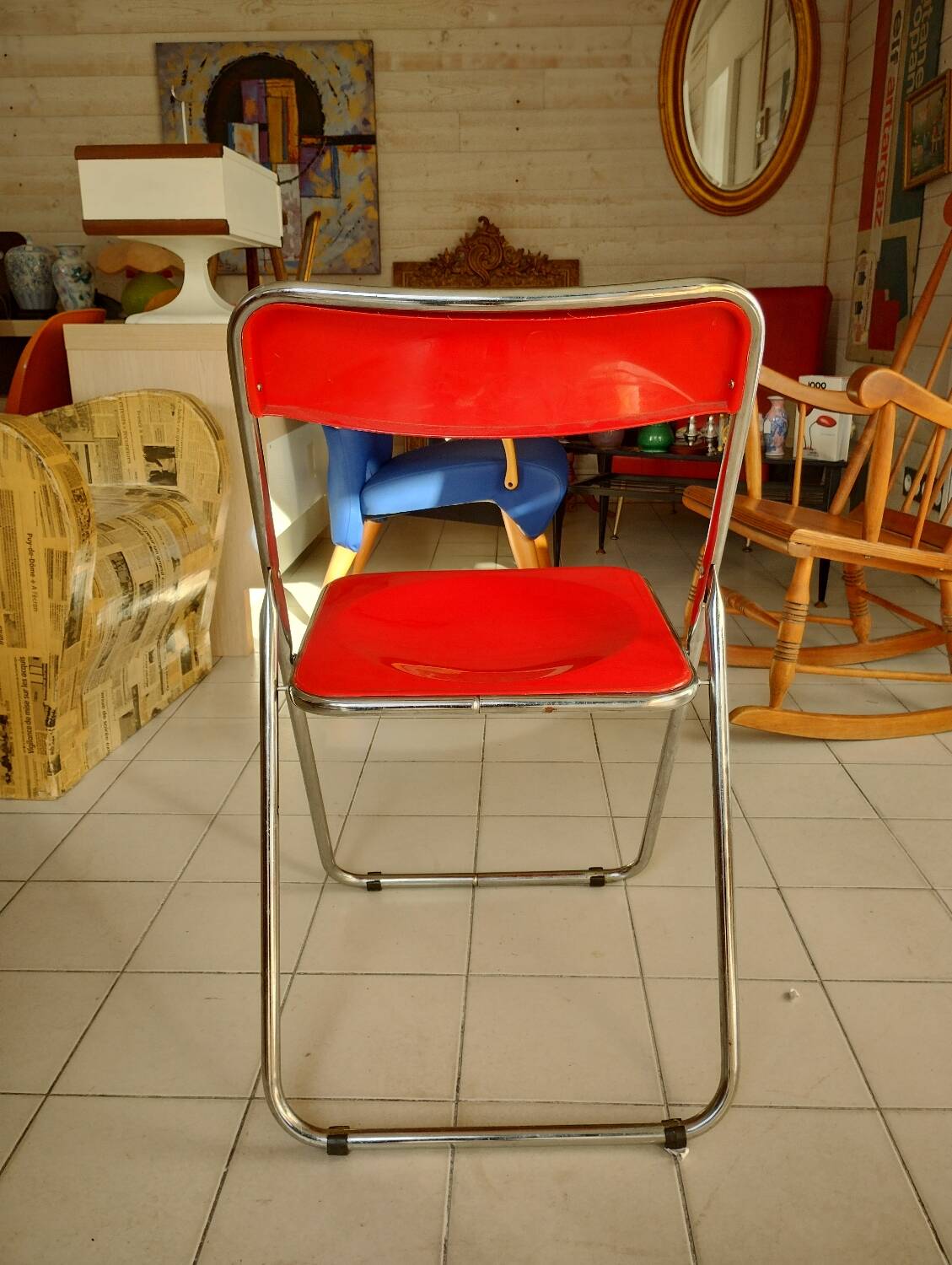 Vintage folding chair