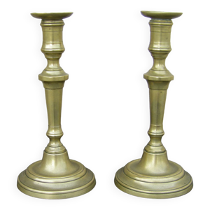 paire de bougeoirs