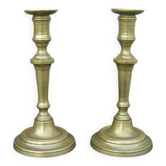 Pair of candle holders