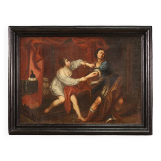 18th century painting, Joseph and Potiphar's Wife