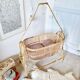 Rattan cradle
