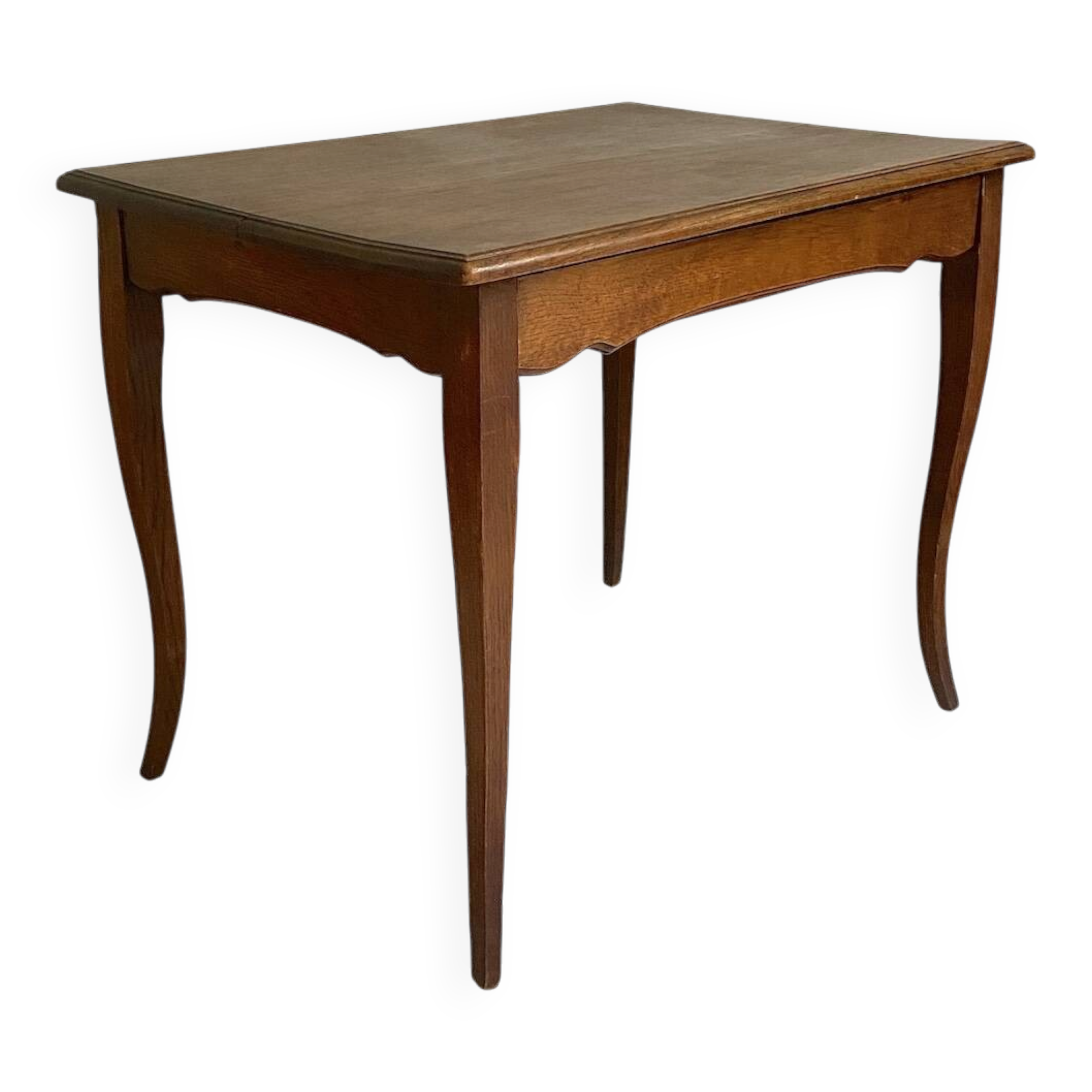 Side table or desk in Louis XV style made of walnut.