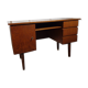 Scandinavian vintage office of the 60s light oak