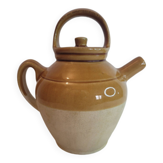 Digoin stoneware jug or gargoulette