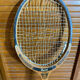 Vintage Tennis Racket DAVIS Duke Wood + Leather Case #E218