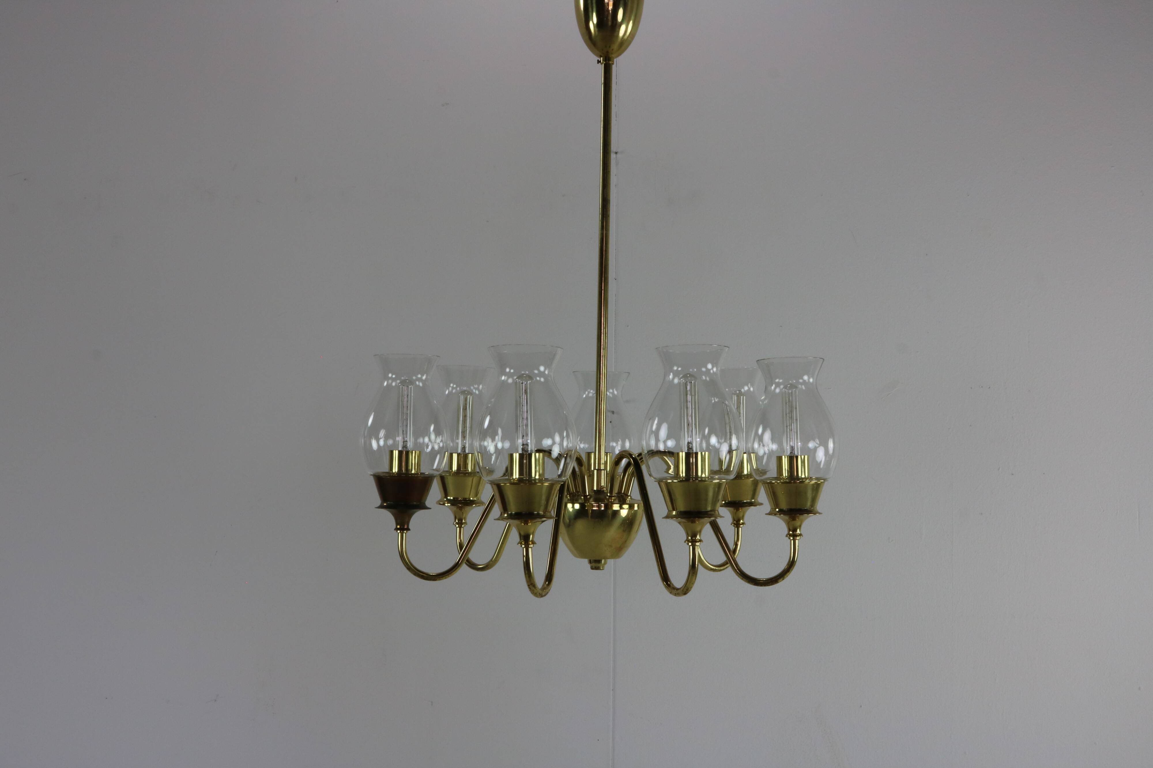 Swedish design ceiling lamp by Hans Agne Jakobsson
