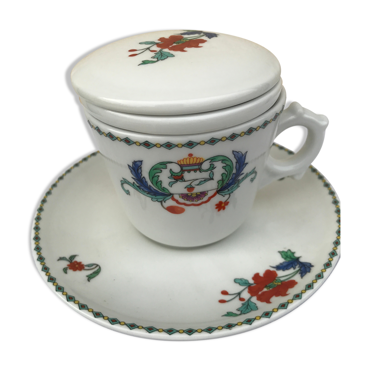 Mug porcelain tea from Paris