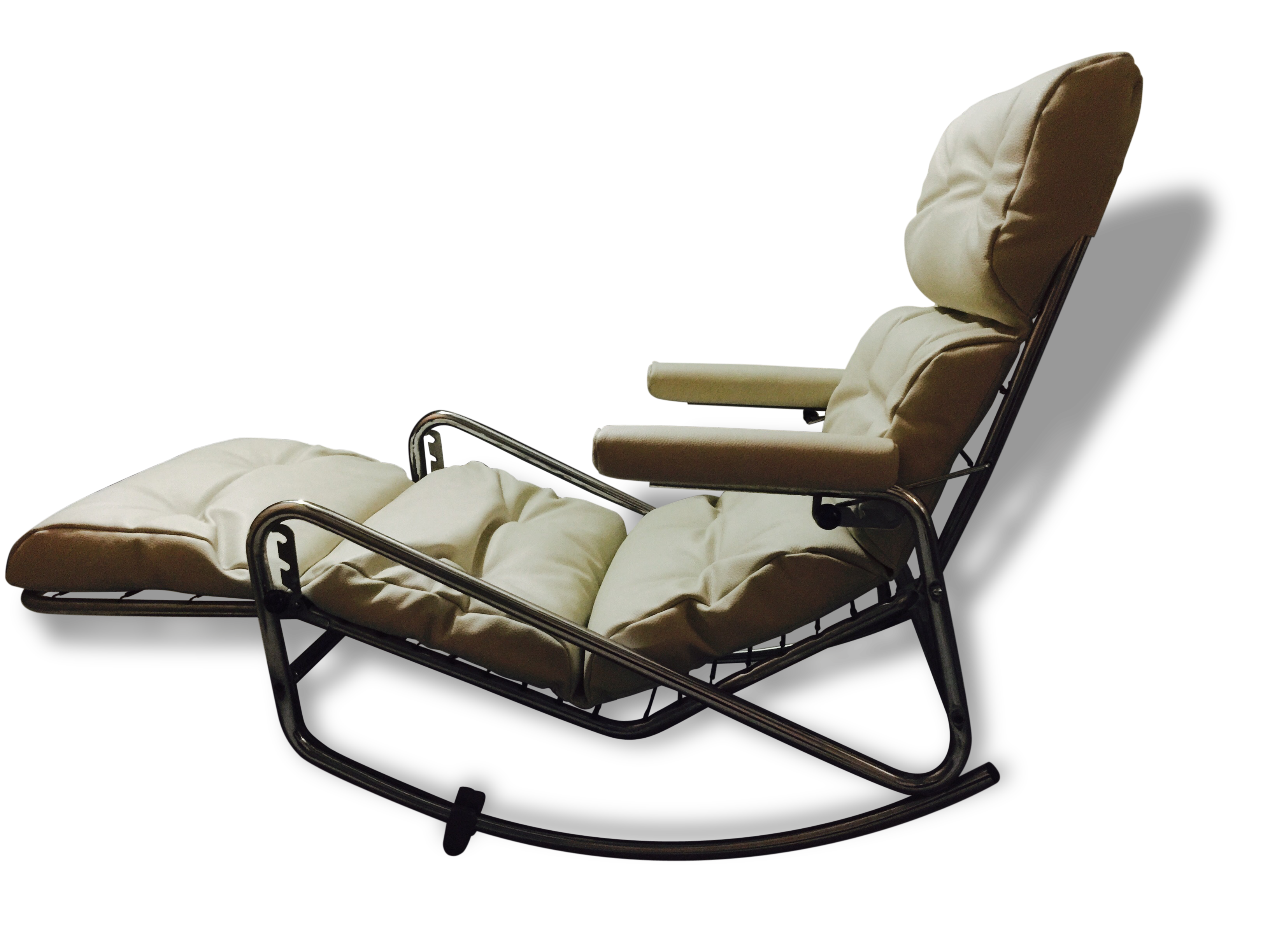Chaise longue rocking-chair