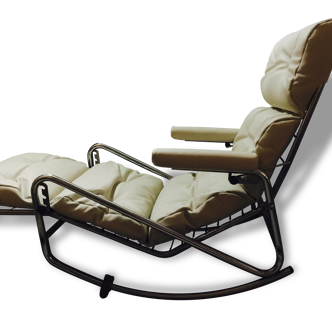 Chaise longue rocking-chair