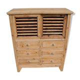 Buffet with sliding doors and drawers
