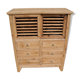 Buffet with sliding doors and drawers