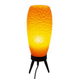 Table lamp orange 'moon'