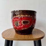 Pot de fleurs vintage ouest-allemand 887-22