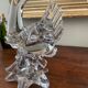 Crystal lamp base in the shape of a fish, 1950s