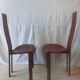 4 Elena B leather chairs