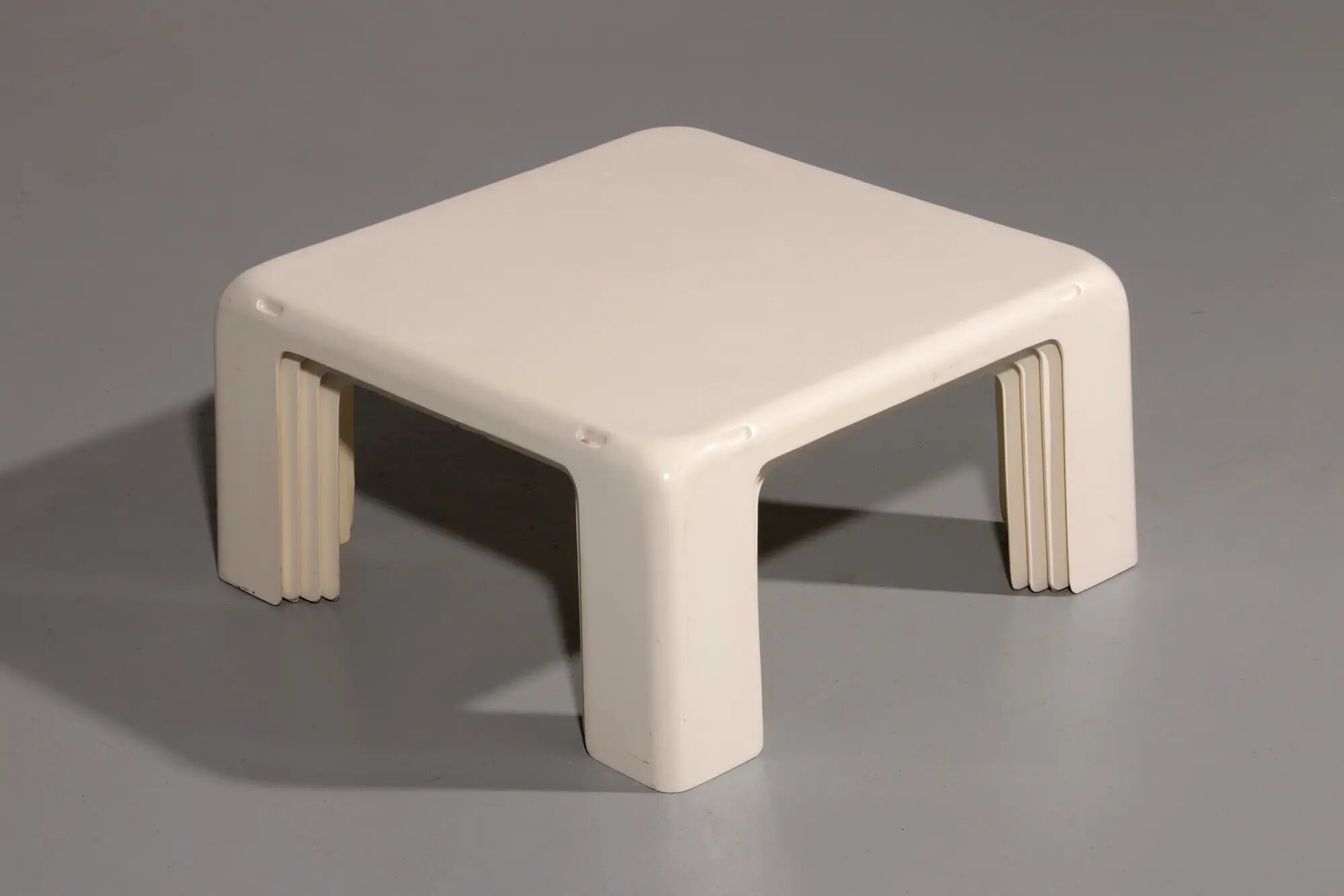Space Age side tables GATTI by Mario Bellini for C&B Italia, set of 4