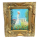 Painting on isorel, wooden frame