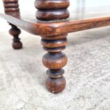 19th century shelf with walnut rosary