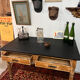 Ancienne table de cuisine en sapin