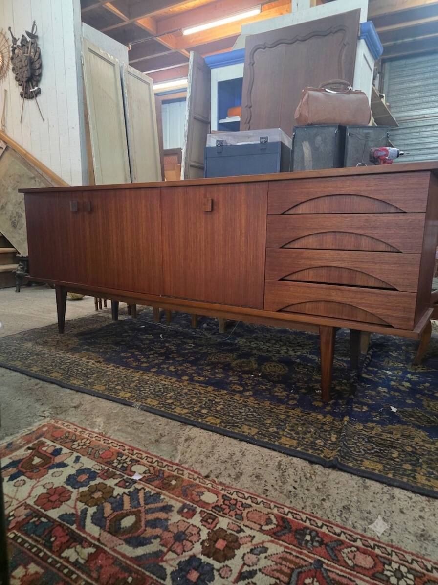 Scandinavian teak sideboard from the 1960s.