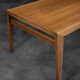 Vintage Classic Mid-Century Scandinavian Modern Teak Coffee Table with Pull-Out Tops