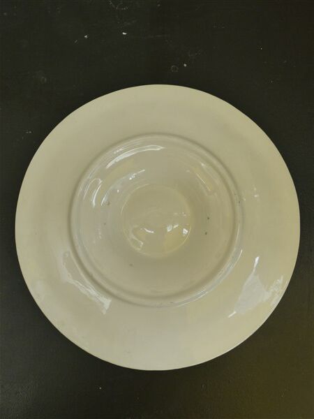 Plates and oyster dish Longchamp barbotine