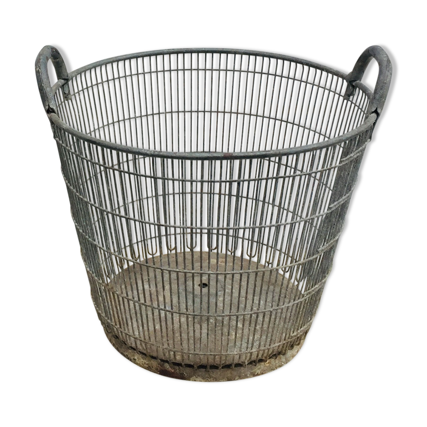 Industrial metal basket