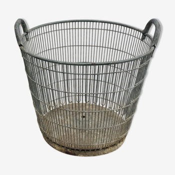 Industrial metal basket